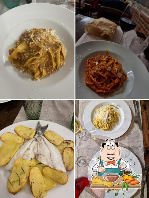 Spaghetti alla bolognese al Antica Trattoria Al Gallinaccio