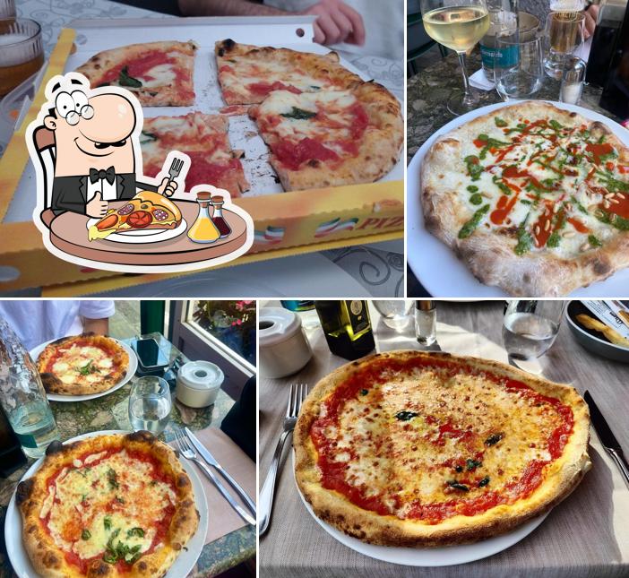 Scegli tra le molte varianti di pizza