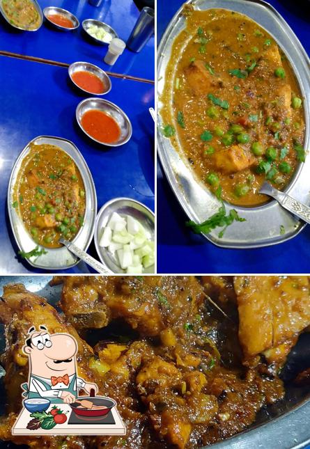 Chicken curry at Baba Dhaba