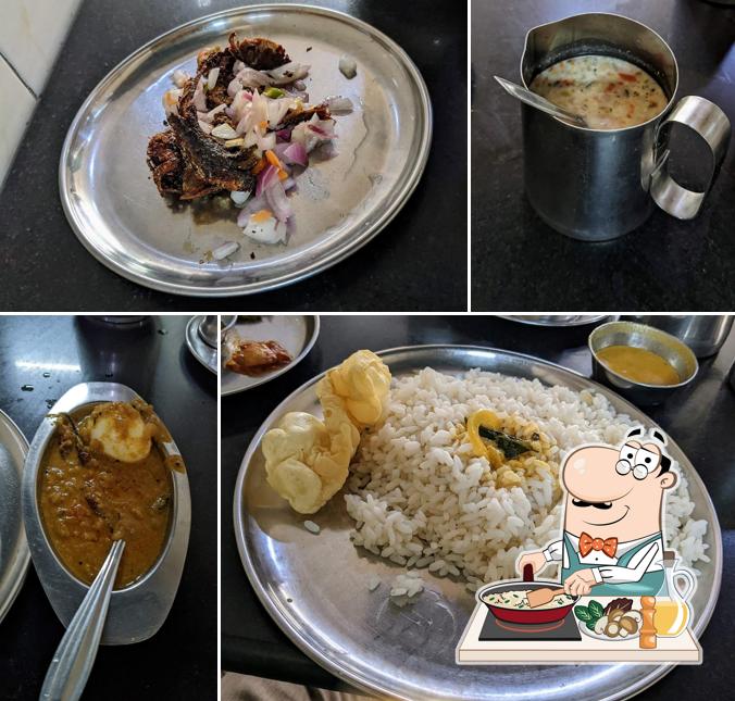 Fried rice at Hotel Sreelakshmi കുട്ടേട്ടന്റെ ചായക്കട