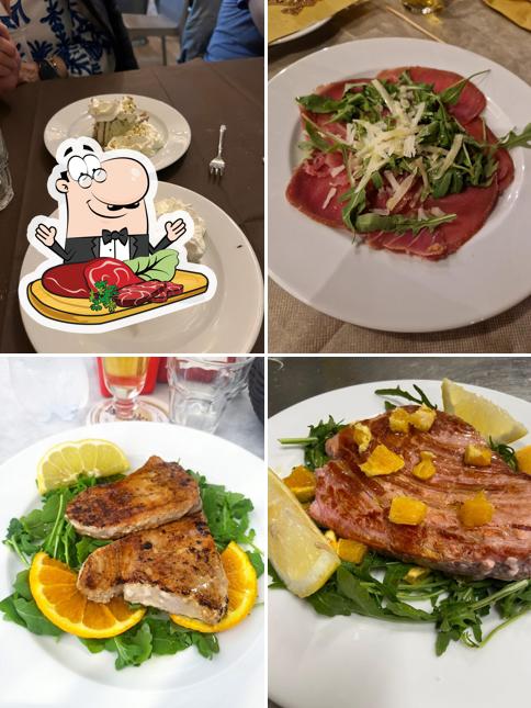 Carpaccio di manzo al La terrazza sfizi e tramonti