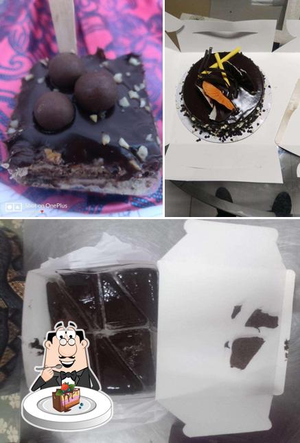 Chocolate cake at Mio Amore