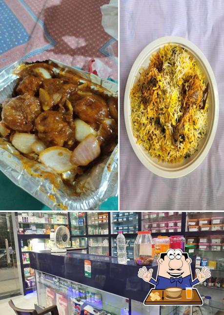 The restaurant's food and interior