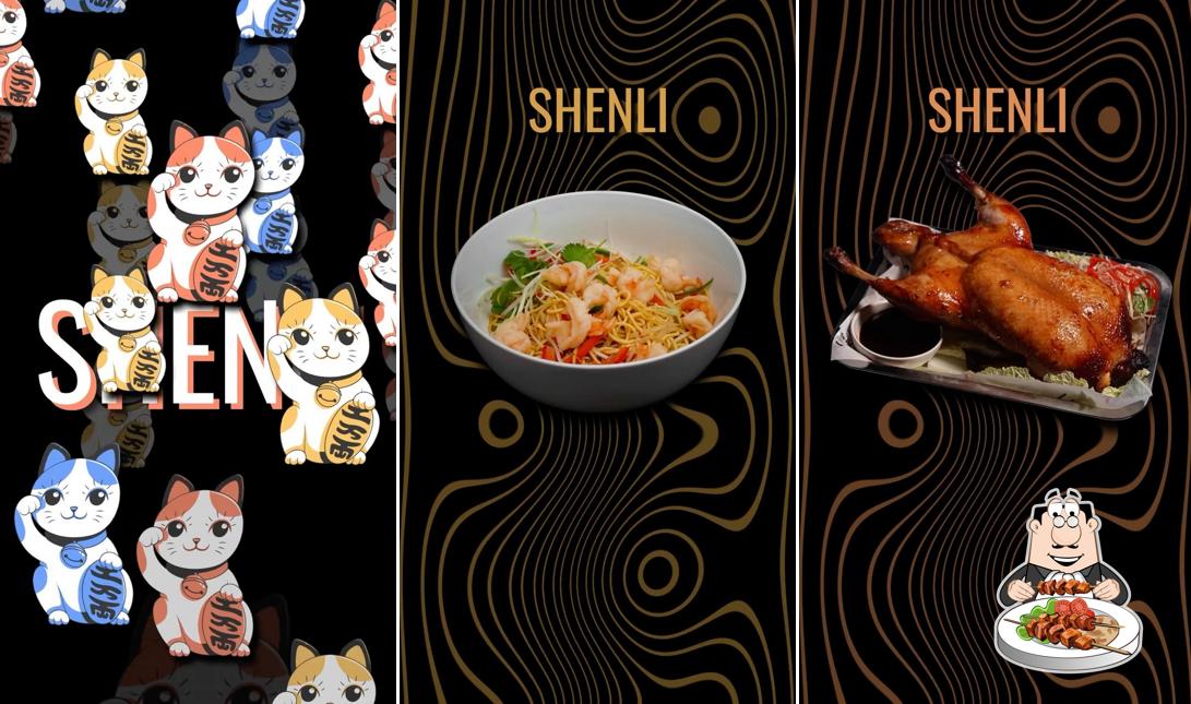 Cibo al Ristorante Cinese Shi Lin