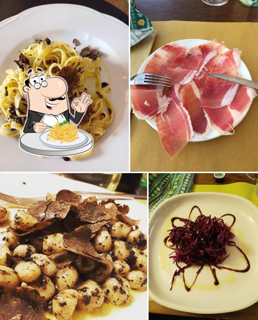 Spaghetti alla carbonara al Il Cenacolo