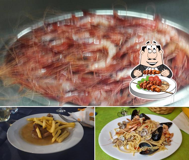 Platti al Trattoria Da Dede