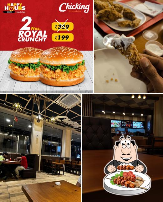 Chicking is distinguished by food and interior