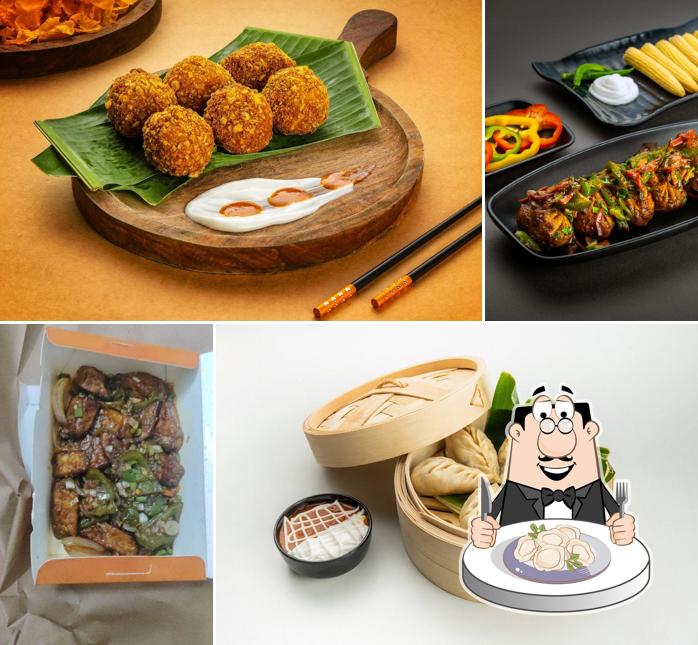 Dumplings at Crave Yard - Momos and More