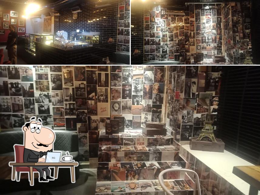 The interior of De jour Cafe, Club & Restaurant