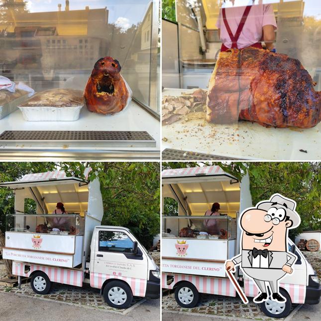 Guarda la immagine che mostra la esterno e cibo di Porchetta del Clerino