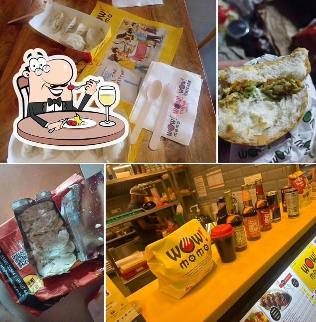 Food at Wow! Momo