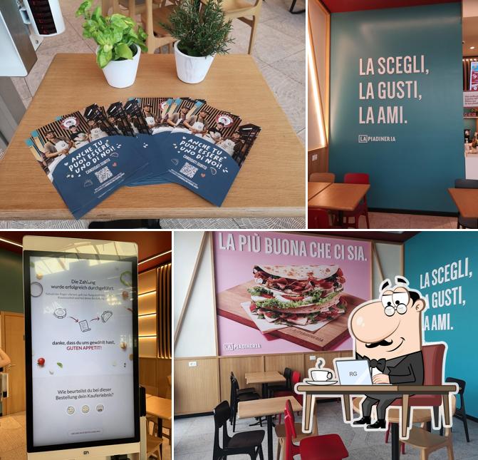 Siediti a un tavolo di La Piadineria