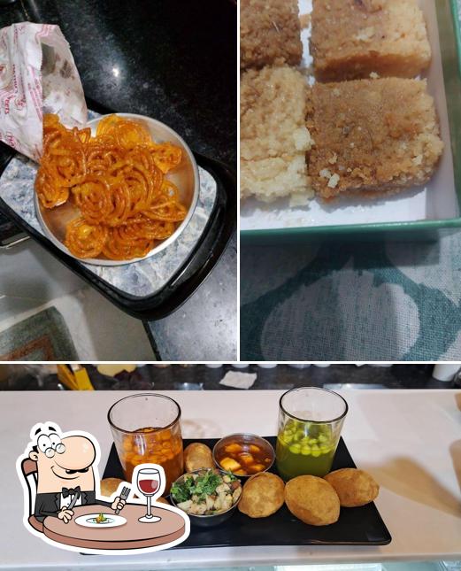 Food at Nathu's Sweets