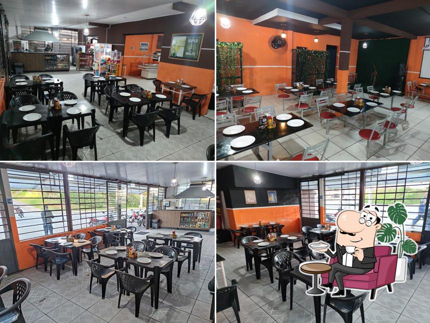 O interior do Pizzaria do Gerson