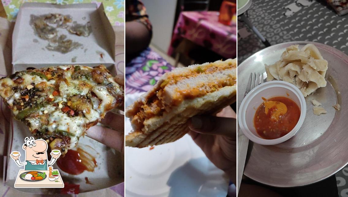 Food at Pizzeria