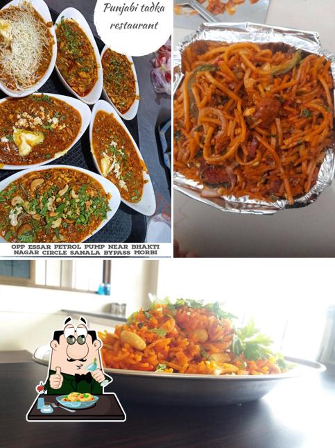 Food at Punjabi tadka