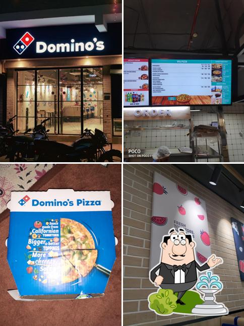 The exterior of Domino's Pizza R. J. Puram, Gwalior