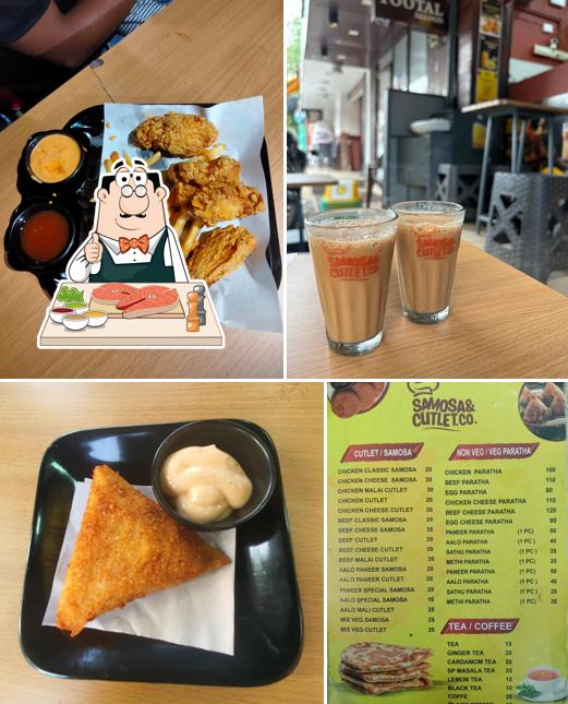 Fish and chips at Samosa&Cutlet.Co