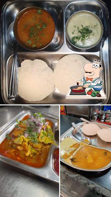 Chicken curry at Satvik Foods