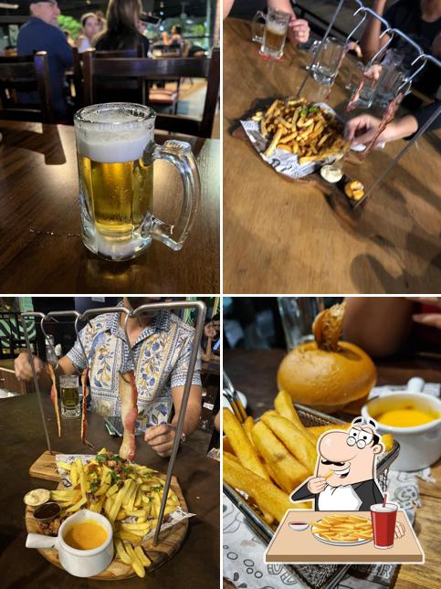 Batata frita em Detroit Steakhouse - Cuiabá