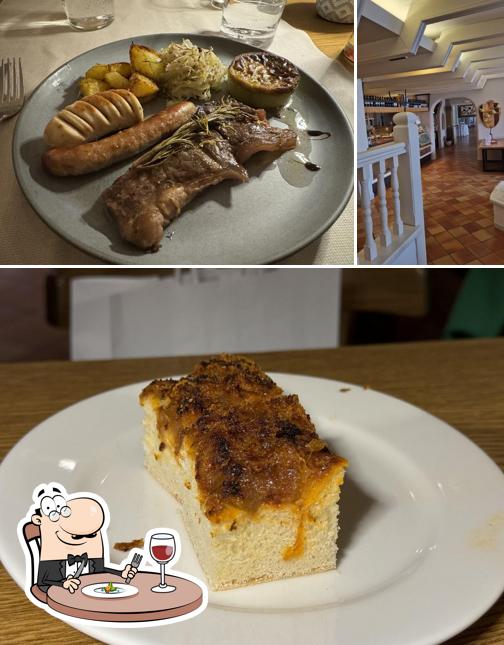 Ristorante Cervo si caratterizza per la cibo e interni