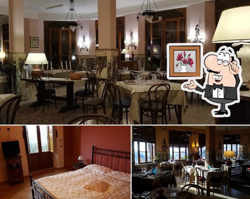 Gli interni di Belvedere Ristorante B&B