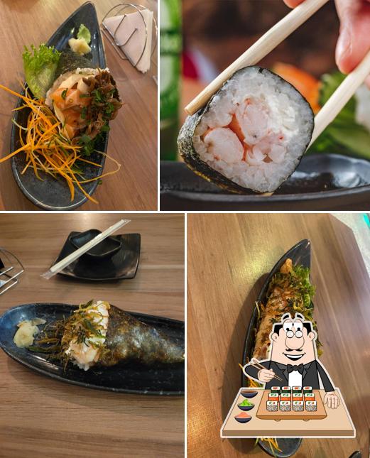 Presenteie-se com sushi no Japinha Sushi Delivery - Águas Claras Combinados Barcas