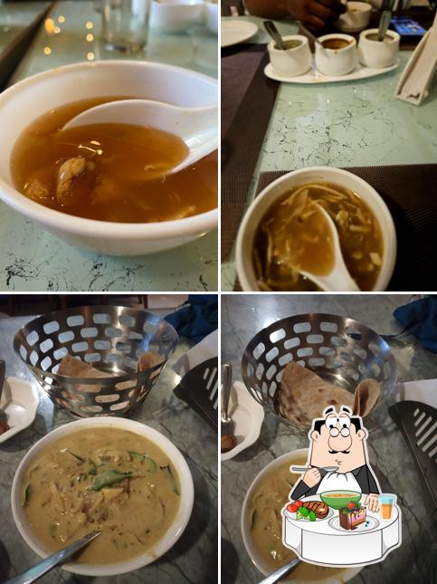 Hot and sour soup at Paramount Restaurant