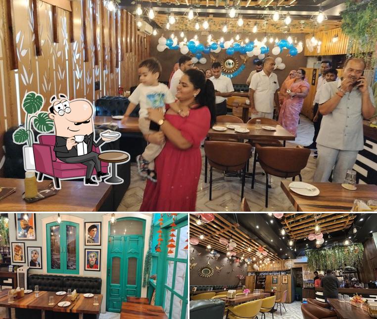 The interior of Cafe YNM