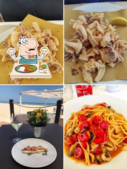 Calamari fritti al Lido Costa Est Stabilimento Balneare