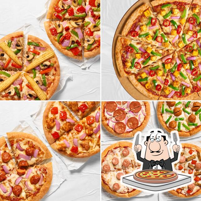 Try out pizza at Pizza Hut Ichapur, Kolkata