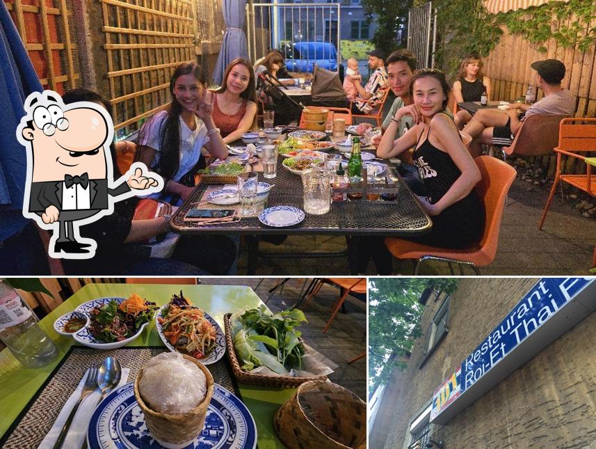 Gli interni di Roi-Et Thai restaurant