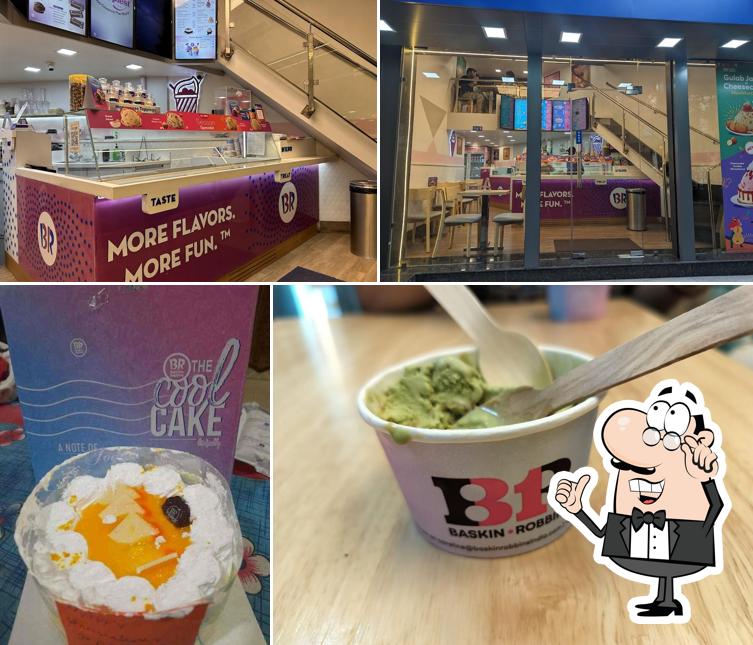 Check out how Baskin Robbins looks inside