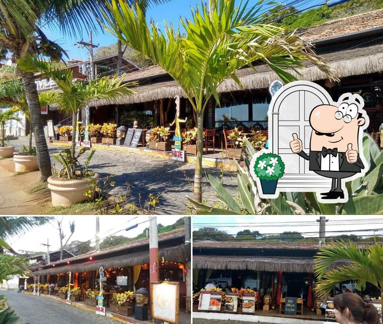 Desfrute da vista do exterior Buda Beach Búzios