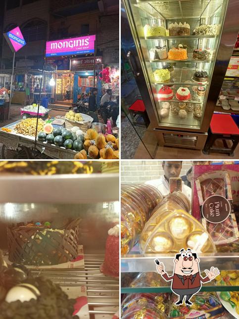 Food at Monginis Cake shop