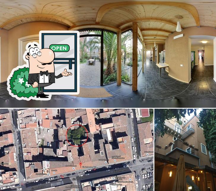 Gli esterni di Ristorante Pizzeria Corte dei medici