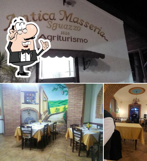 Siediti a un tavolo di Antica Masseria Sguazzo 1820 Agriturismo