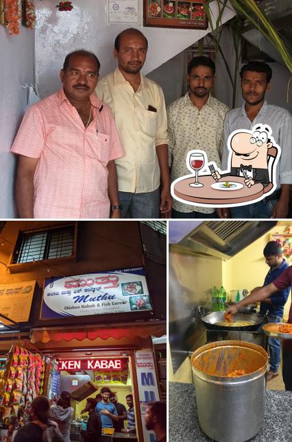 Take a look at the photo displaying food and interior at Muthu chicken kabab & fish corner fast food