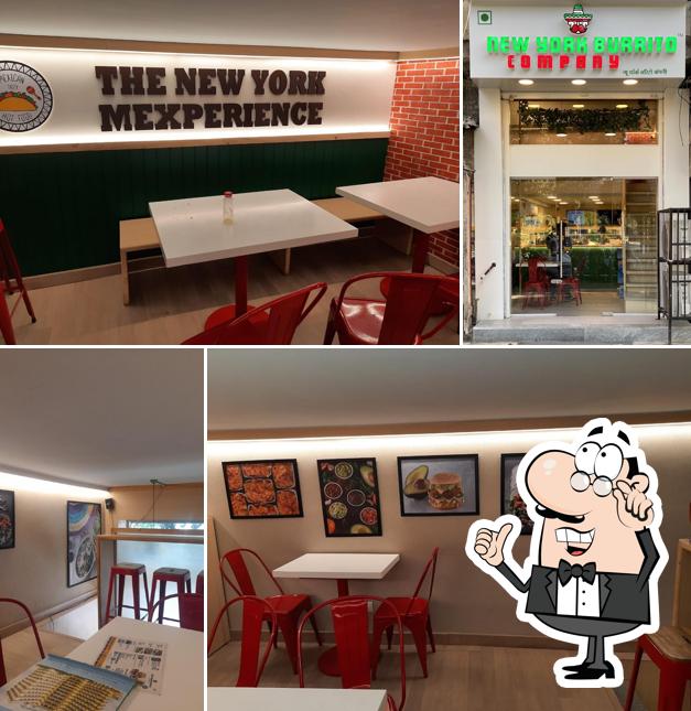 Check out how New York Burrito Company looks inside