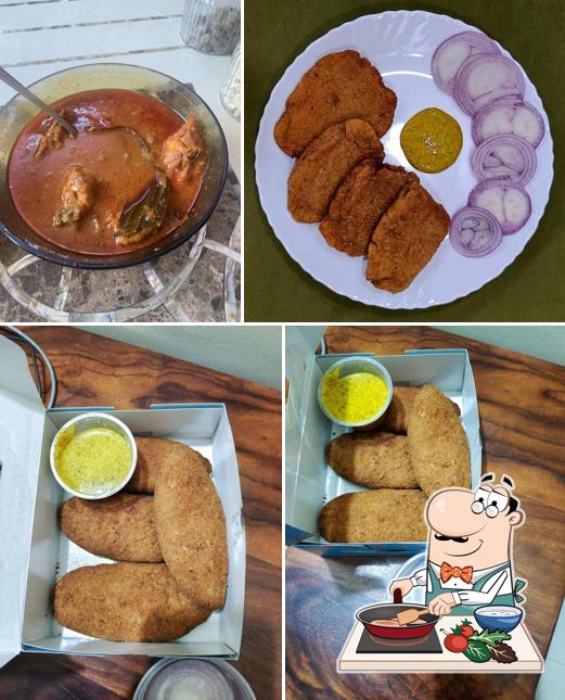 Chicken curry at Sandesh by Mitra Sisters