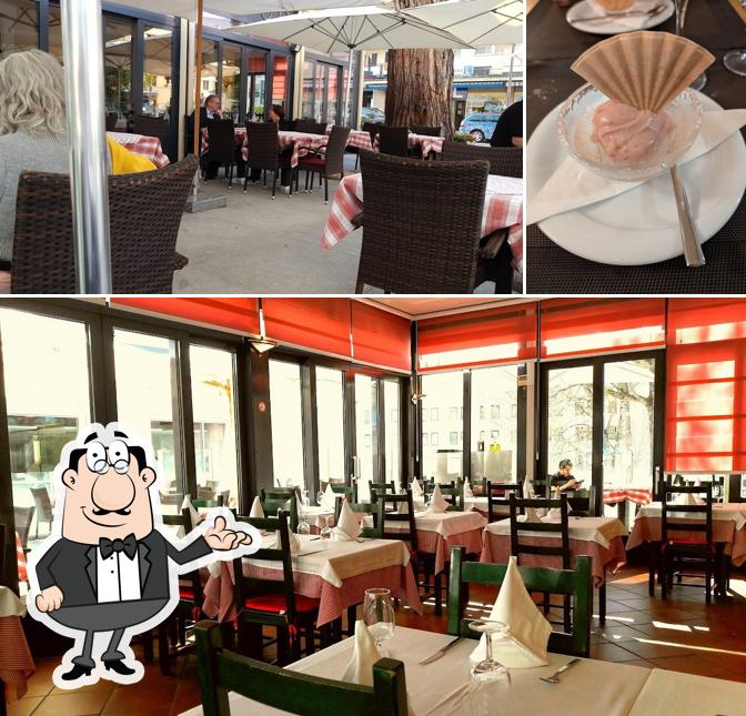 Dai un'occhiata agli interni di Restaurant pizzeria Le Capri