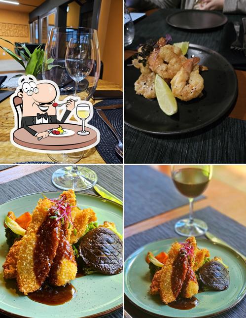 Comida em Restaurante Ferreiro