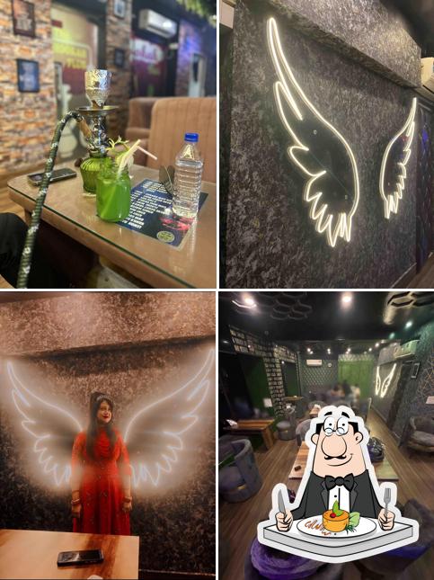 The restaurant's food and interior