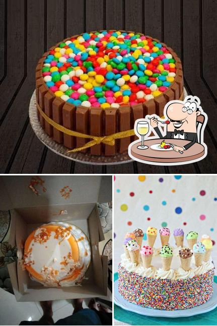 The picture of The Cake Factory’s food and interior