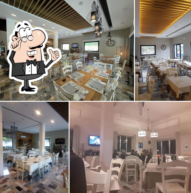 Gli interni di Volturno Ristorante e Bar