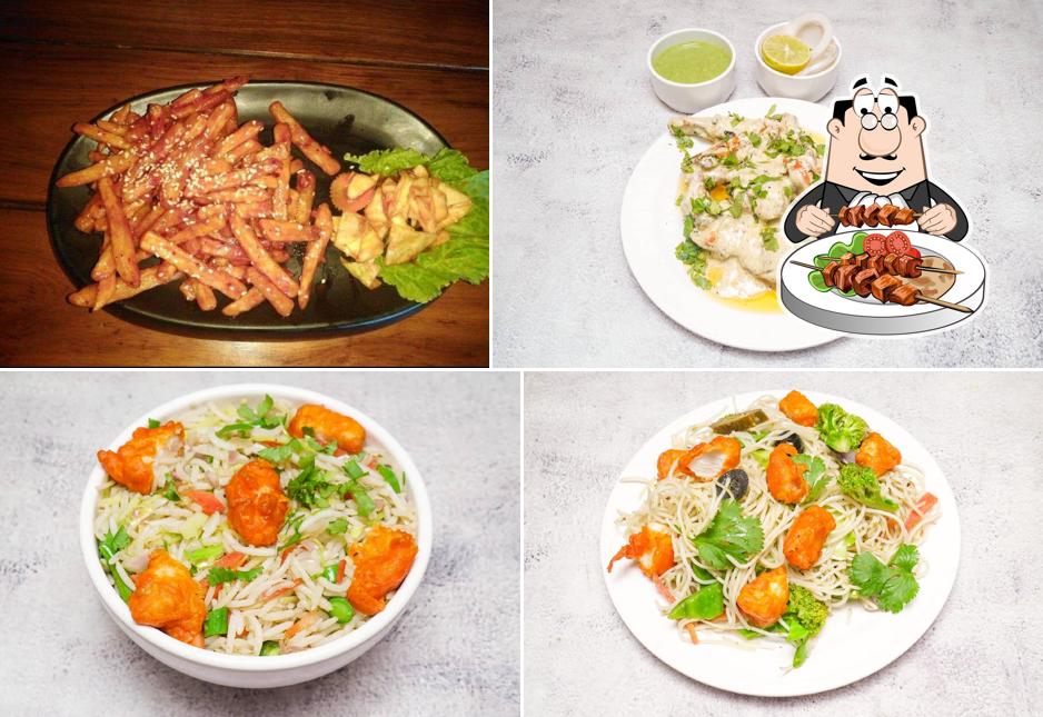 Food at White Oak Restaurant
