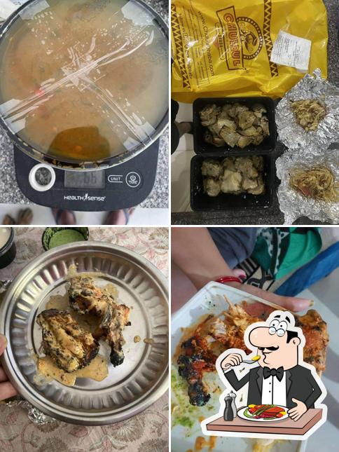 Food at Chulbul Dhaba