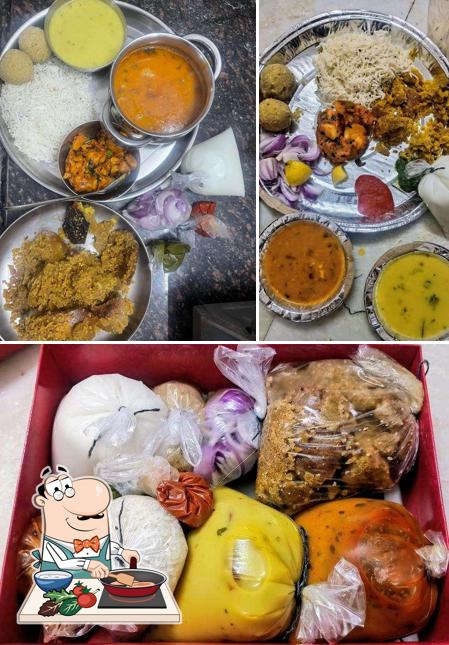 Chicken curry at Jain Madhuban