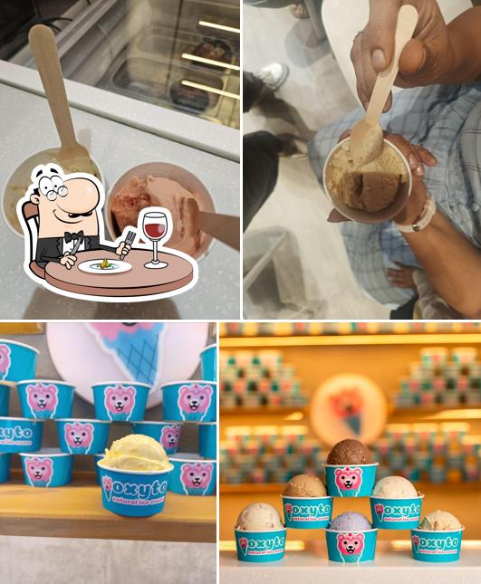 Food at Oxyto natural Ice cream