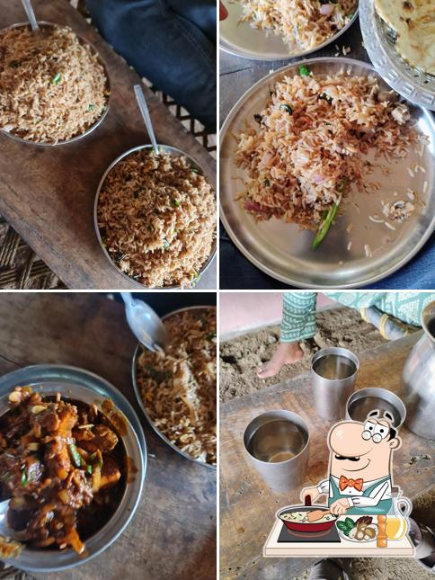 Fried rice at Hotel New Punjabi dhaba